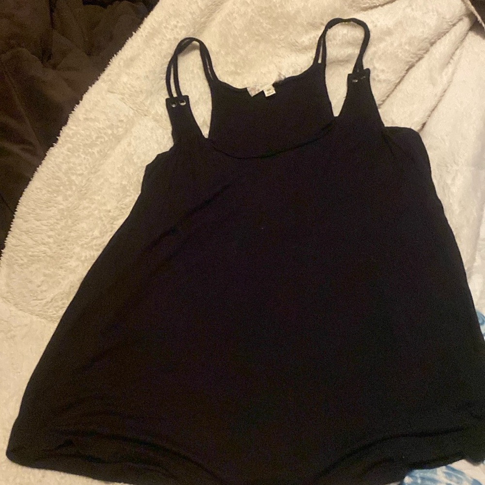 Black strap top